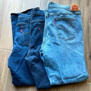 3 PAIRS OF 505 LEVIS SIZE 18
